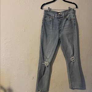 Levi's Light Blue Boyfriend Jeans